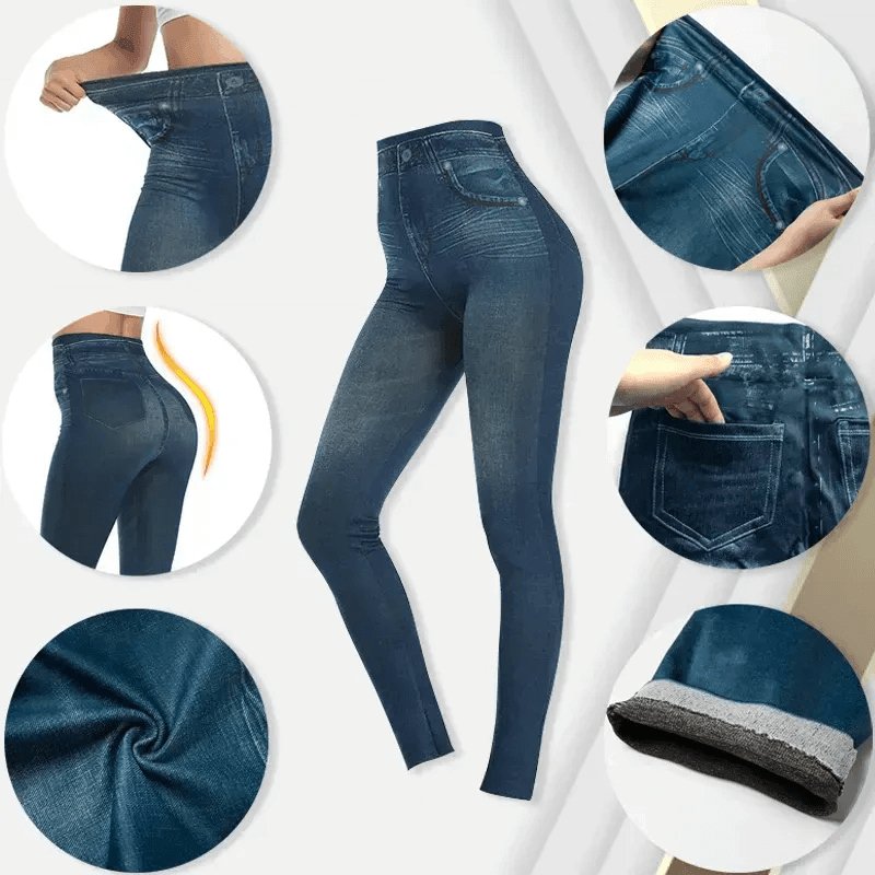 Calça Legging-Jeans - Loja Fact