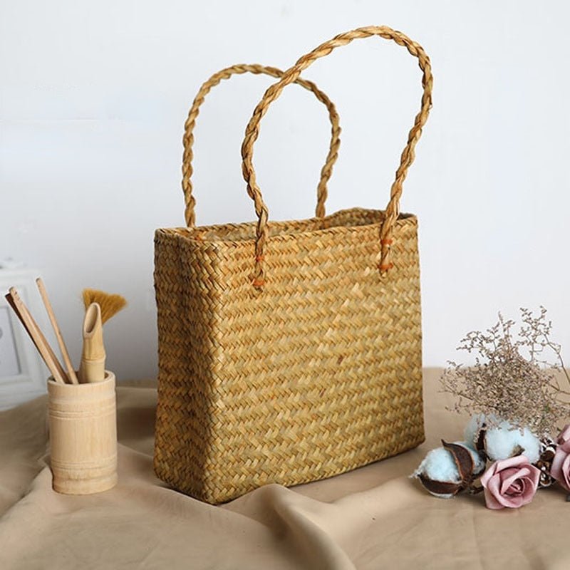 Bolsa de Palha Clássica - Loja Fact