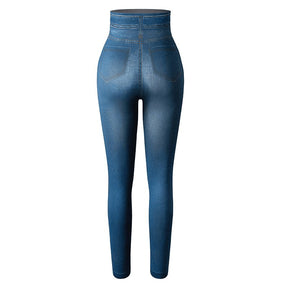 Calça Legging-Jeans - Loja Fact