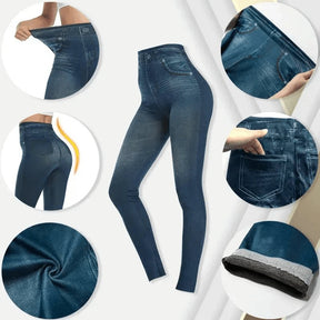 Calça Legging-Jeans - Loja Fact